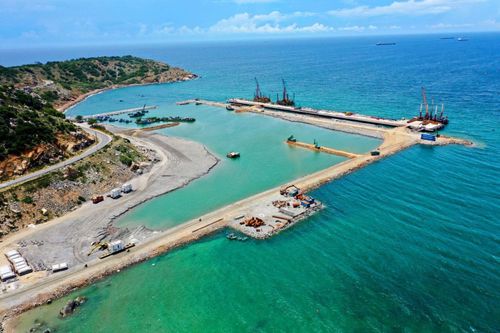 Ninh Thuận khởi công đường nối cảng Cà Ná với cao tốc Cam Lâm - Vĩnh Hảo