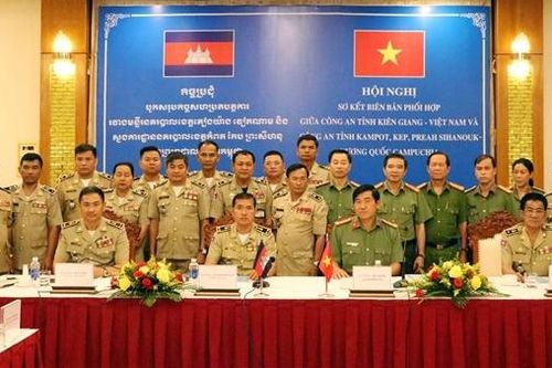 Công an tỉnh Kiên Giang phối hợp bảo vệ an ninh, trật tự biên giới