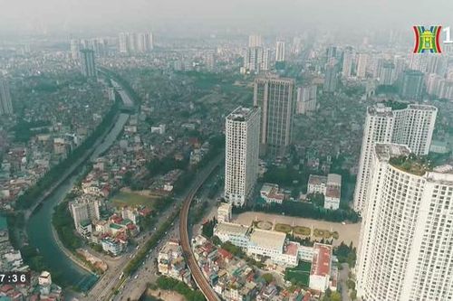Hà Nội: Nhà cửa dày đặc không còn khoảng trống