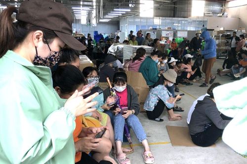 Sợ công ty bỏ rơi, hàng trăm công nhân lãn công đòi quyền lợi