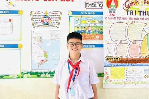 Cậu bé cứu người được Chủ tịch nước tặng thư khen: 'Em chỉ làm hành động nhỏ'