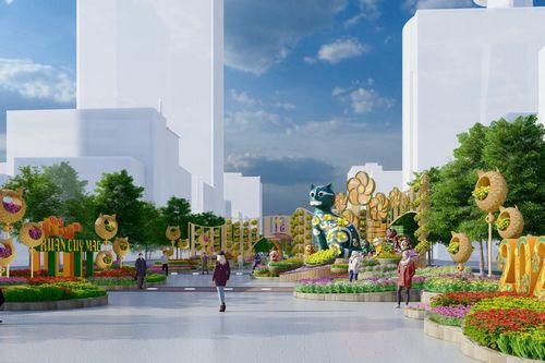 Đường hoa Nguyễn Huệ 2023 ghi mốc 20 năm