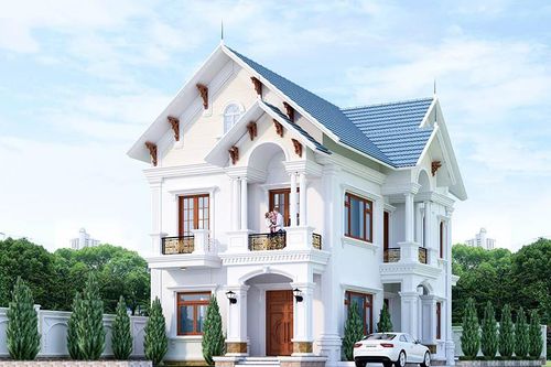 Biệt thự 2 tầng mái Thái tạo không gian sống xanh, đón gió trời mát lạnh
