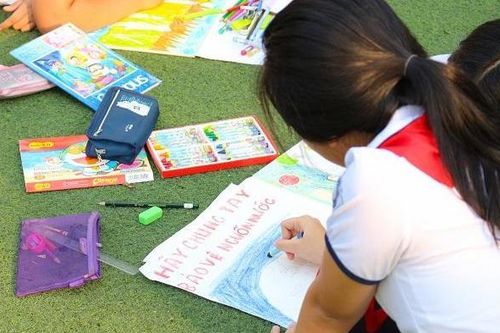 100% học sinh lớp 3 và 4 sẽ được học về tầm quan trọng của nguồn nước, cách tiết kiệm nước