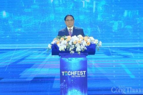 Thủ tướng Chính phủ Phạm Minh Chính dự chương trình Dấu ấn Techfest Vietnam 2022