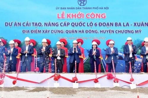 Hà Nội khởi công dự án giao thông hơn 8.100 tỷ đồng