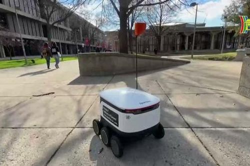 Robot giao hàng