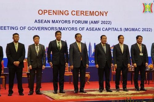 Đoàn đại biểu TP. Hà Nội tham dự Hội nghị Thị trưởng Thủ đô các nước ASEAN 2022