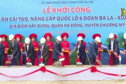 Khởi công, nâng cấp Quốc lộ 6