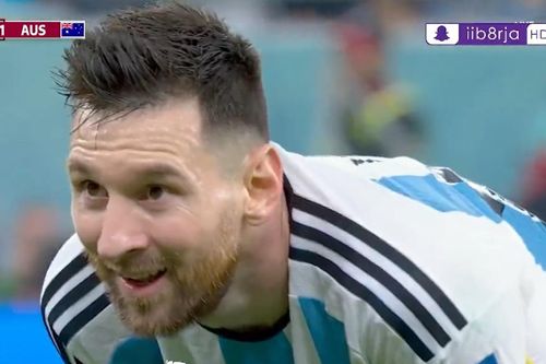 Phản ứng của Messi khi Lautaro phung phí cơ hội