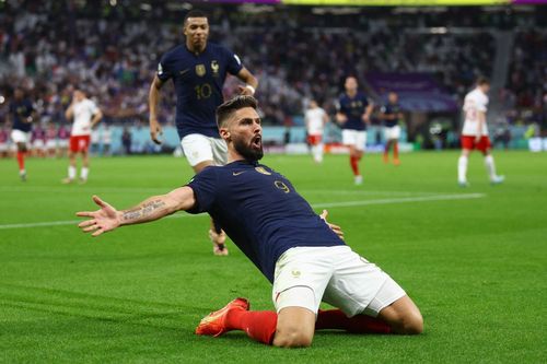 Giroud lập kỷ lục ghi bàn ở tuyển Pháp
