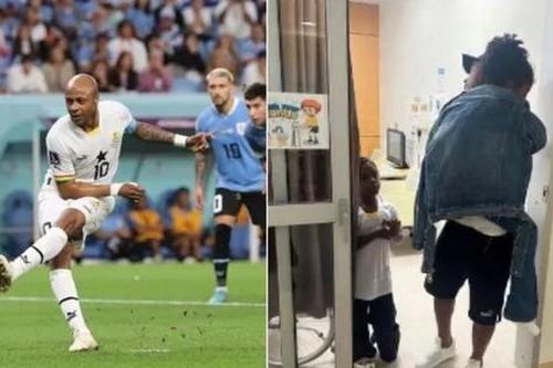 Hy hữu: Con gái ngôi sao Ghana ngất xỉu trên khán đài khi thấy cha sút hỏng penalty