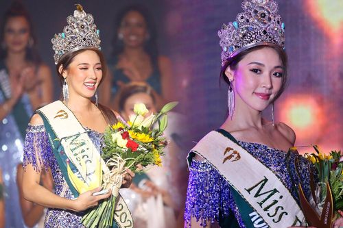 Tân Miss Earth 'nuốt mic' trả lời phỏng vấn: Cuốn hút không thua kém gì các Miss Universe