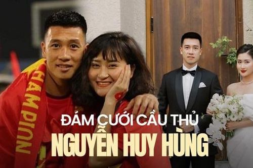 Yêu nhau 8 năm, cầu thủ Huy Hùng và vợ chốt cưới vì một câu nói của bố chồng