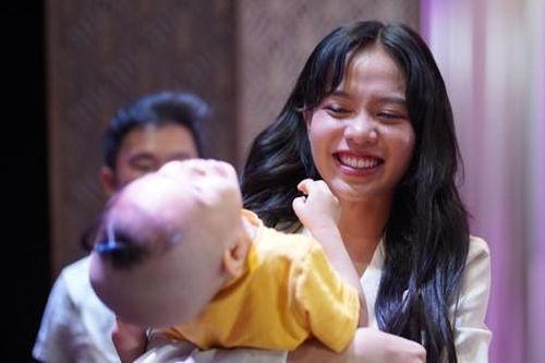 Hình ảnh không lên sóng ở buổi ghi hình của thí sinh Hoa hậu Việt Nam