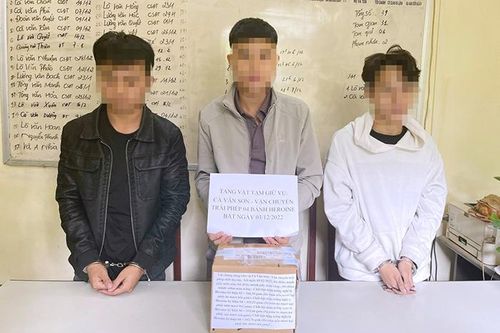 Bắt thiếu niên 16 tuổi cùng 2 người khác vận chuyển ma túy