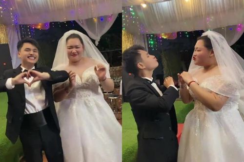 Nhan sắc 'cô dâu' Kim Liên trong hôn lễ cùng Hải Vót gây chú ý