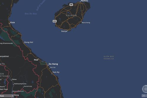 Apple Maps đã hiển thị lại quần đảo Hoàng Sa, Trường Sa của Việt Nam