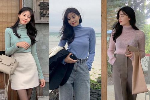 Bí quyết diện áo len cổ lọ 'đẹp bất bại'
