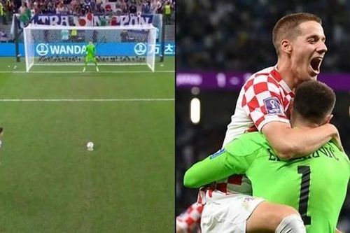 Thủ môn Livakovic của Croatia có 'bí quyết' gì mà cản được 3 cú sút penalty của Nhật Bản?