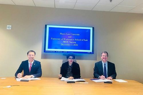 Trường Đại học Luật Hà Nội mở rộng các hình thức hợp tác với Trường Luật, Đại học Washington, Hoa Kỳ