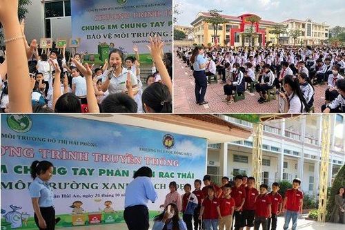 Hải Phòng: Tuyên truyền, hướng dẫn phân loại rác đến hàng vạn người dân