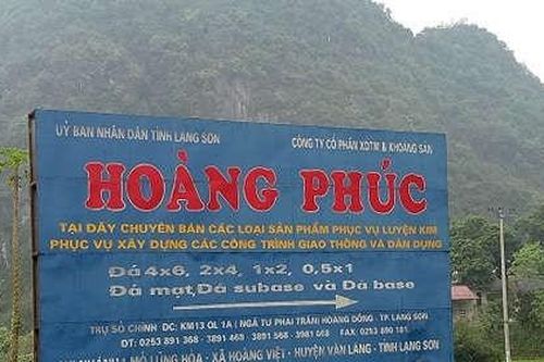 Công ty Khoáng sản Hoàng Phúc bị phạt 100 triệu đồng vì vi phạm chứng khoán