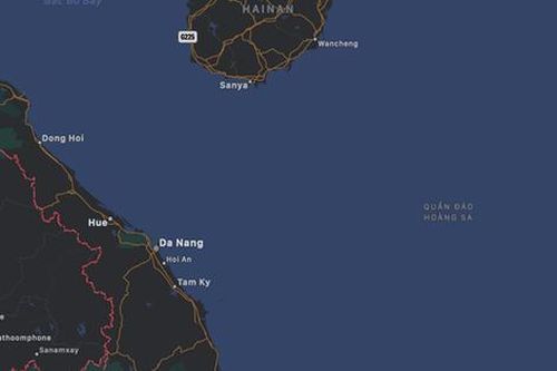 Apple Maps hiển thị lại quần đảo Hoàng Sa, Trường Sa của Việt Nam