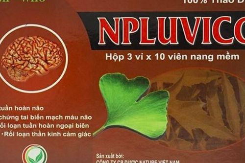Thu hồi lô thuốc Npluvico điều trị suy tuần hoàn não kém chất lượng