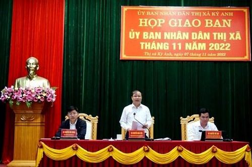 Tăng cường công tác quản lý quy hoạch, đất đai, trật tự xây dựng, đô thị trên địa bàn thị xã Kỳ Anh