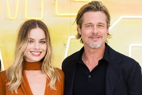 Bạn diễn nữ ngẫu hứng hôn Brad Pitt trên phim trường