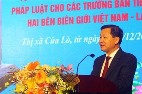 Tôn trọng và bảo vệ đường biên, cột mốc biên giới Việt Nam-Lào