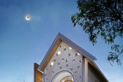 Nhà 2 tầng mái dốc nhỏ xinh ở 'ốc đảo' Cù Lao Dung thu hút mọi ánh nhìn