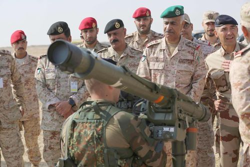 Hải quân và không quân của Pháp, Kuwait tập trận chung