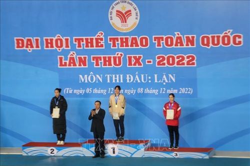 Đại hội Thể thao toàn quốc 2022: Phá thêm 1 kỷ lục quốc gia ở môn Lặn
