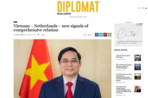 Truyền thông Hà Lan đặt nhiều kỳ vọng vào chuyến thăm của Thủ tướng Phạm Minh Chính