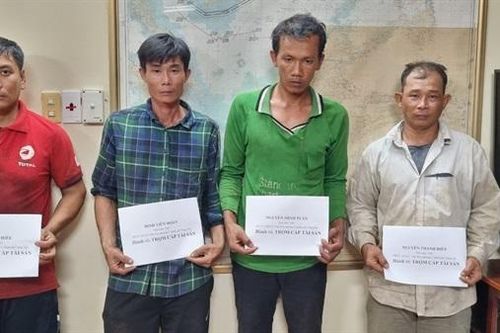 Bắt băng nhóm trộm cắp tài sản trên tàu nước ngoài tại khu vực phao số '0' Vũng Tàu