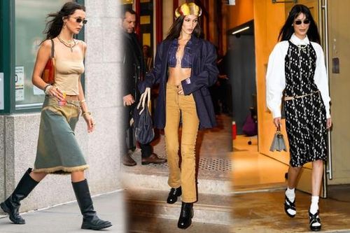Bella Hadid tự làm stylist cho chính mình
