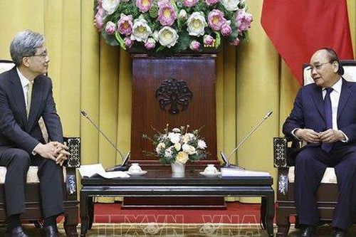 Chủ tịch nước tiếp Bộ trưởng Bộ Quản lý Tòa án quốc gia, Tòa án Tối cao Hàn Quốc