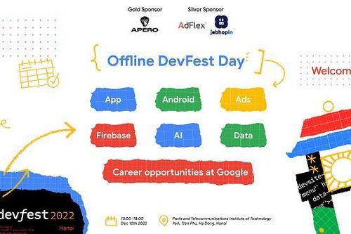 GDG DevFest Hanoi 2022 - Sự kiện công nghệ bùng nổ dịp cuối năm từ Google Developer Group