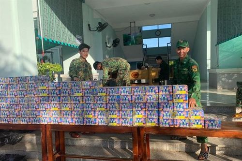 Thu giữ gần 630kg pháo lậu trên biên giới Tây Ninh