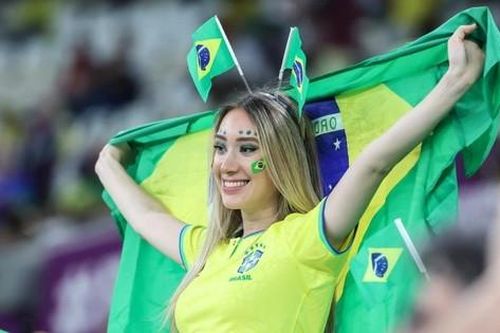 Chùm ảnh: Dàn mỹ nữ Brazil khoe sắc lần cuối trên khán đài World Cup 2022
