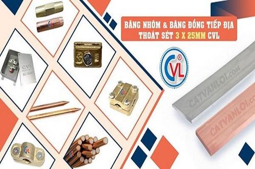 Băng nhôm thoát sét tiếp địa CVL 'được lòng' nhiều nhà thầu cơ điện
