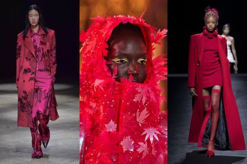 Viva Magenta - màu sắc của năm 2023 đổ bộ sàn catwalk