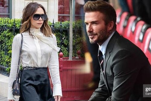 Victoria Beckham đi tiệc bị ví như mặc tạp dề