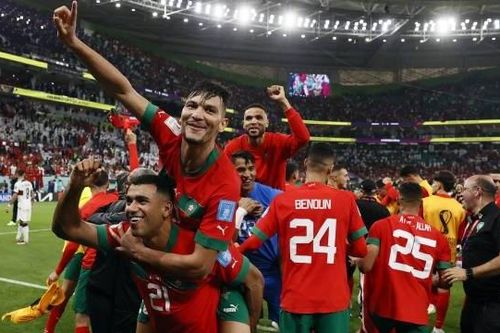 Sự tiếc nuối của các cầu thủ Bồ Đào Nha trước khung thành Morocco