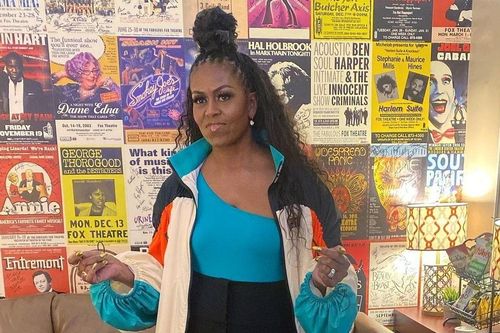 Bà Michelle Obama có phong cách mới