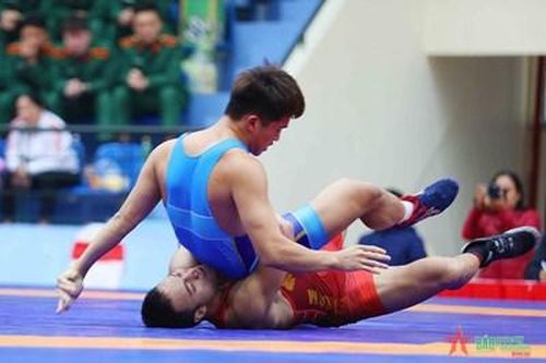 Đội tuyển vật Quân đội giành 10 huy chương vàng