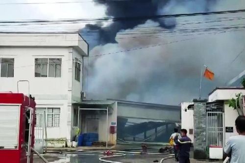 Tìm kiếm 1 người mất tích sau vụ cháy ở Long An