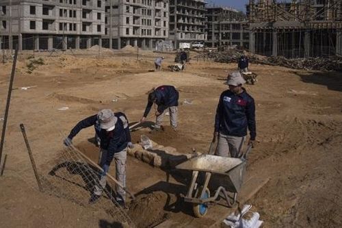 Phát hiện 63 ngôi mộ tại Dải Gaza từ thời La Mã cổ đại